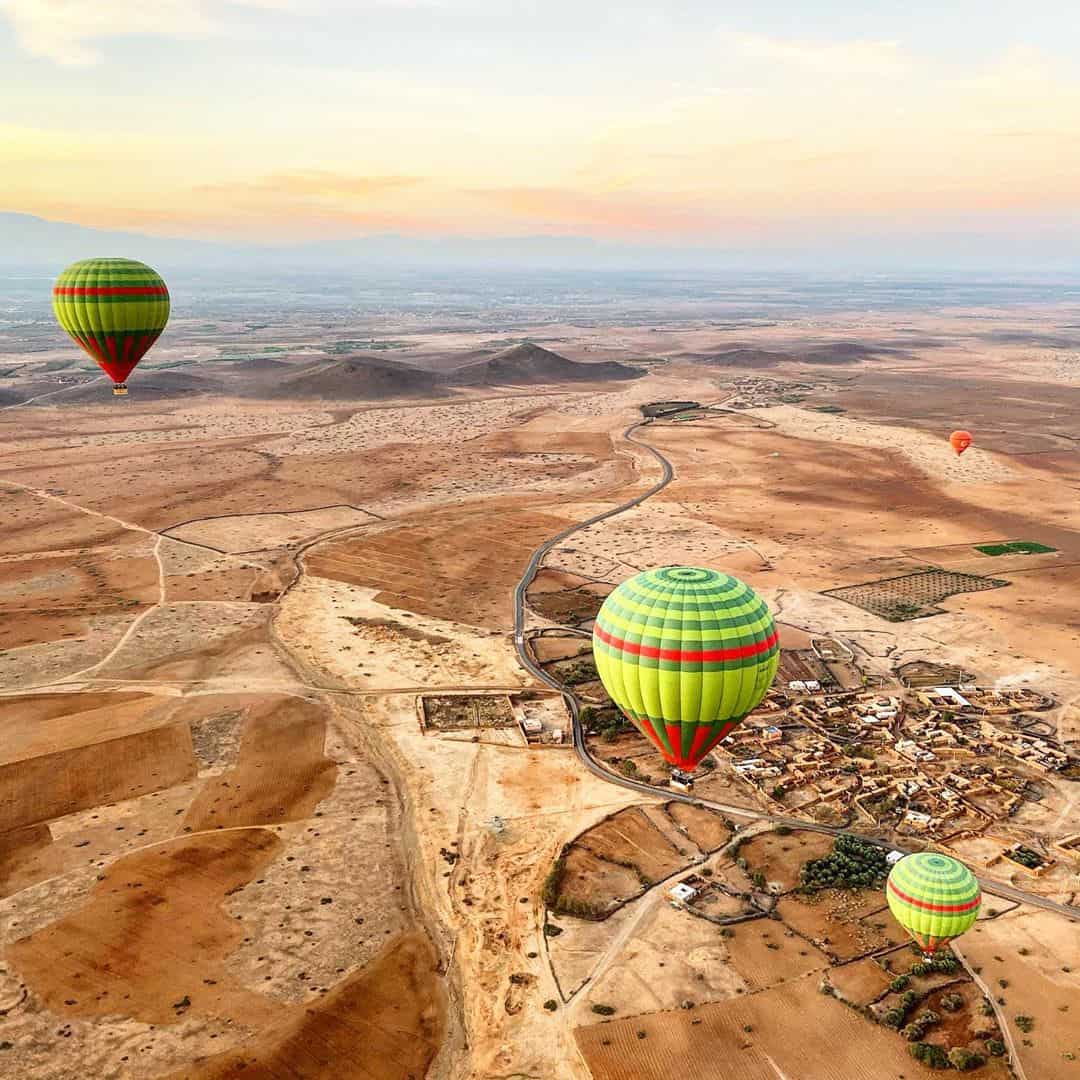 Hot air balloon Marrakech prix
